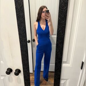 Bodycon Royal Blue Jumpsuit